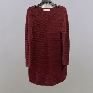 Loft Maroon Sweater Dress